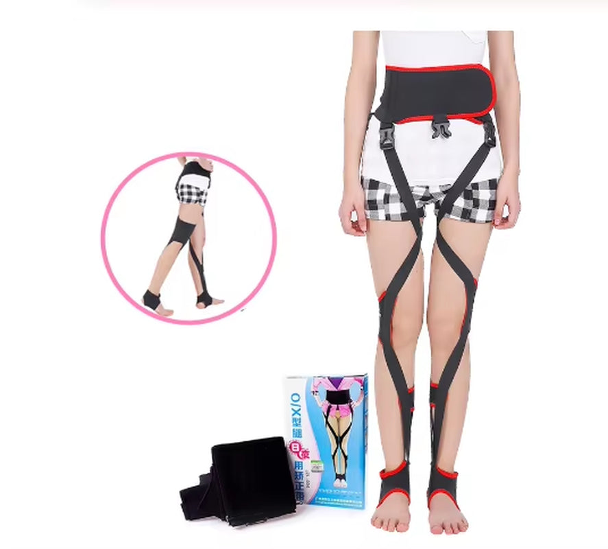 X/O Shaped Legs Correction Belt Knee Deformity Posture Corrector Adjustable Adults Children Leg Shaping Belt Strap Health Care