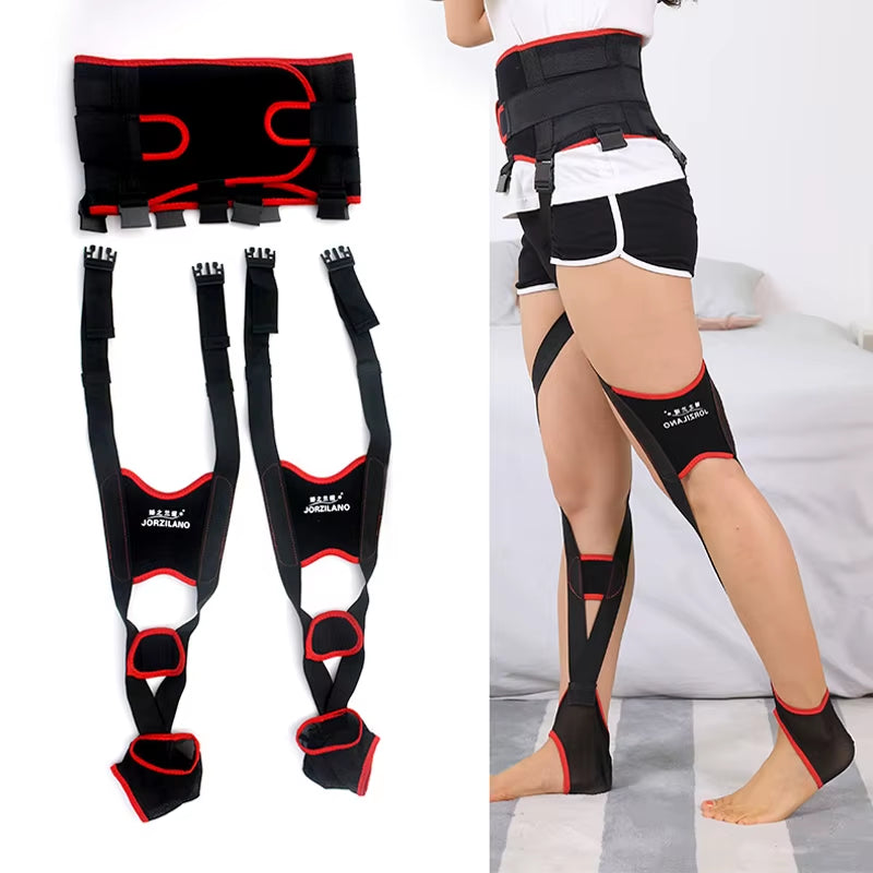 X/O Shaped Legs Correction Belt Knee Deformity Posture Corrector Adjustable Adults Children Leg Shaping Belt Strap Health Care